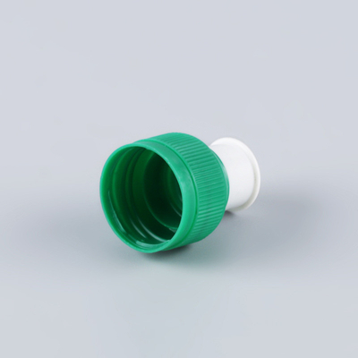 قبعات زجاجة مستحضرات التجميل خالية من BPA مضلع 24/410 غطاء سحب الدفع