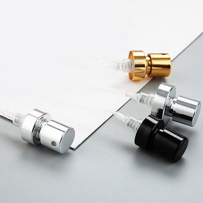 18mm 20mm البخاخة رذاذ الألومنيوم تجعيد مضخة الذهب والفضة الأسود
