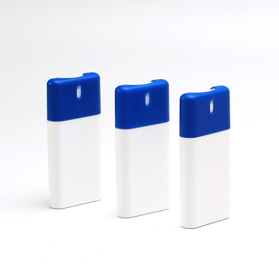 LinDeer 20ml زجاجة عطر بخاخ أزرق طباعة الشاشة البيضاء
