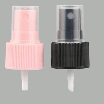PET زجاجة الوردي الأسود 24MM مستحضرات التجميل البخاخات مضخة مع أنبوب